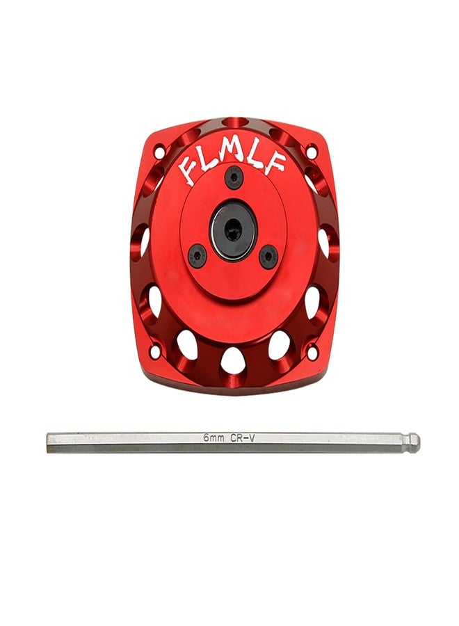 FLMLF Aluminum Red Roto Starter Kit Fit for 23CC-30CC Engine 1/5 HPI KM Rc Buggies Baja FG Rovan KM Baja GoPed FG Losi 5ive T RedCat - Image 3